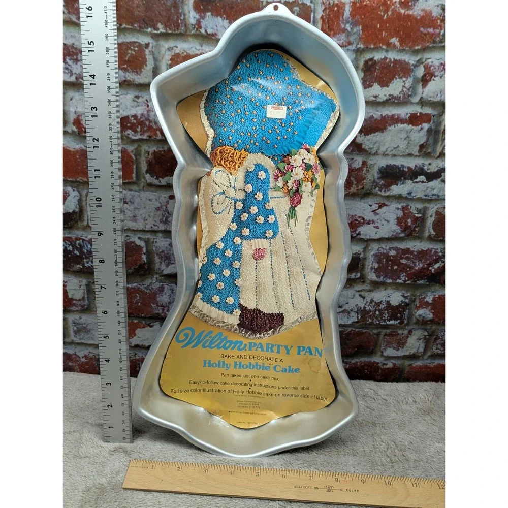 Vintage 1975 Wilton Holly Hobbie Aluminum Cake Pan 502-194 American Greetings
